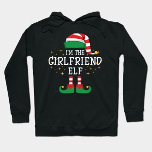 I'm The Girlfriend Elf Matching Family Christmas Pajama Hoodie